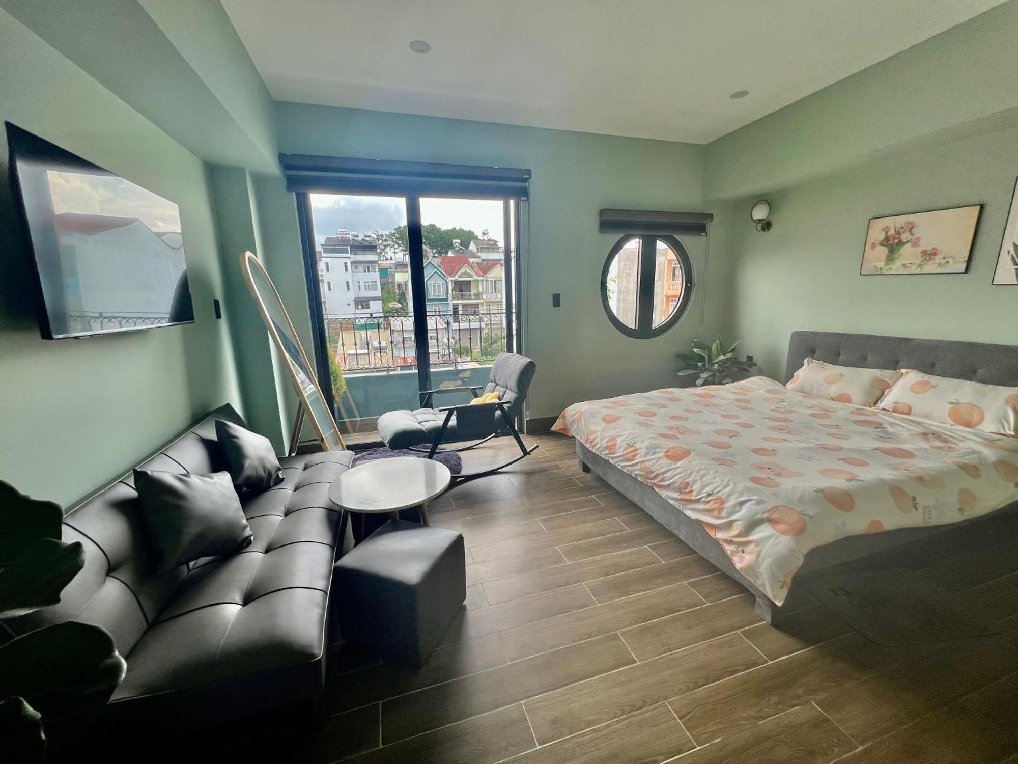 Ferienwohnung Green House - Can Ho Co Bep Rieng Đà Lạt Zimmer foto