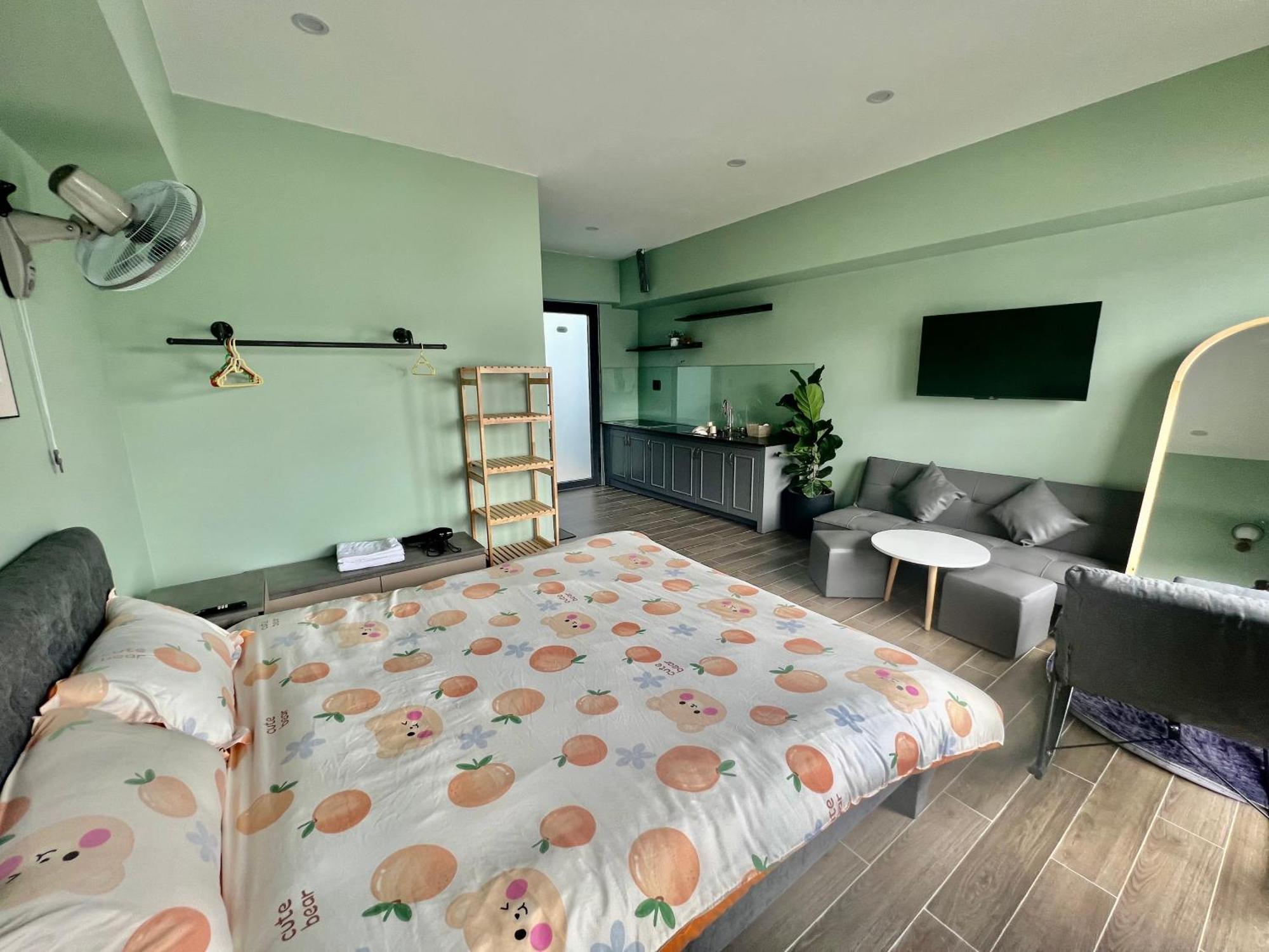 Ferienwohnung Green House - Can Ho Co Bep Rieng Đà Lạt Zimmer foto